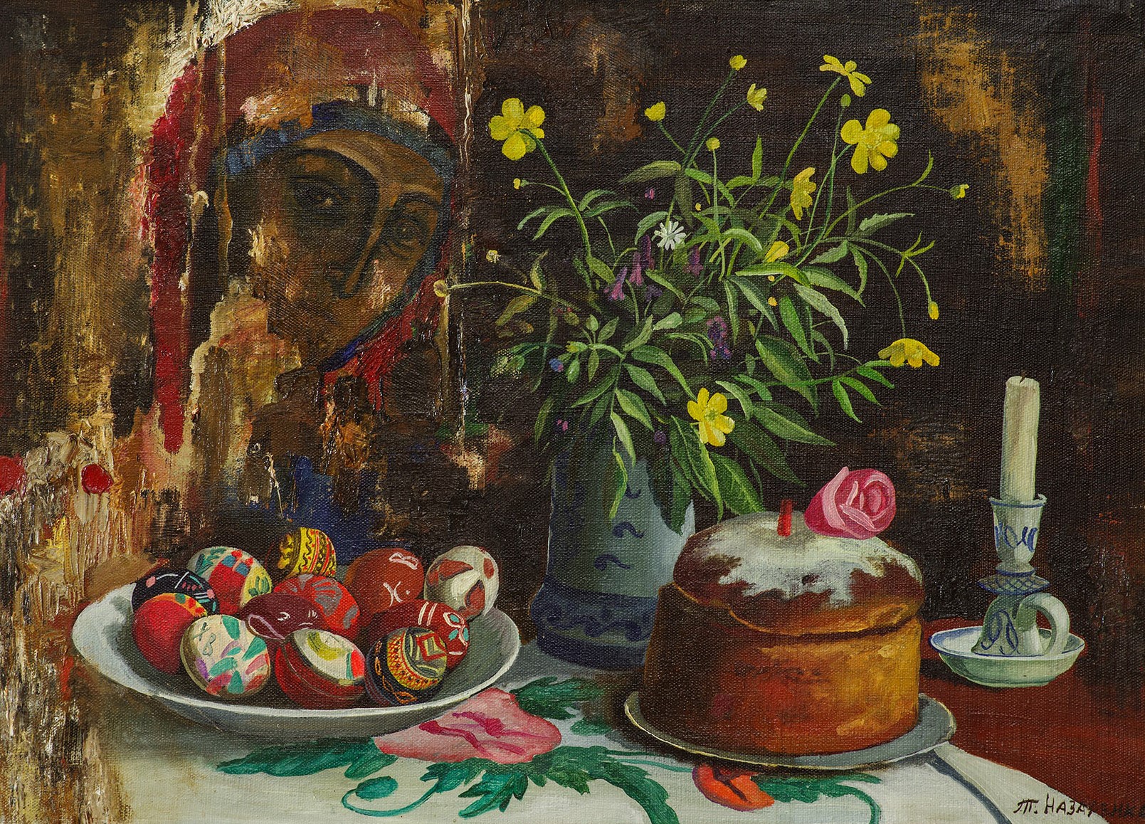 Easter still life.