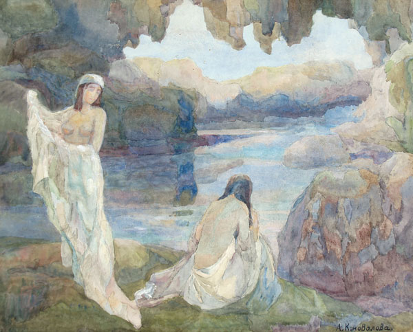 Bathers.
