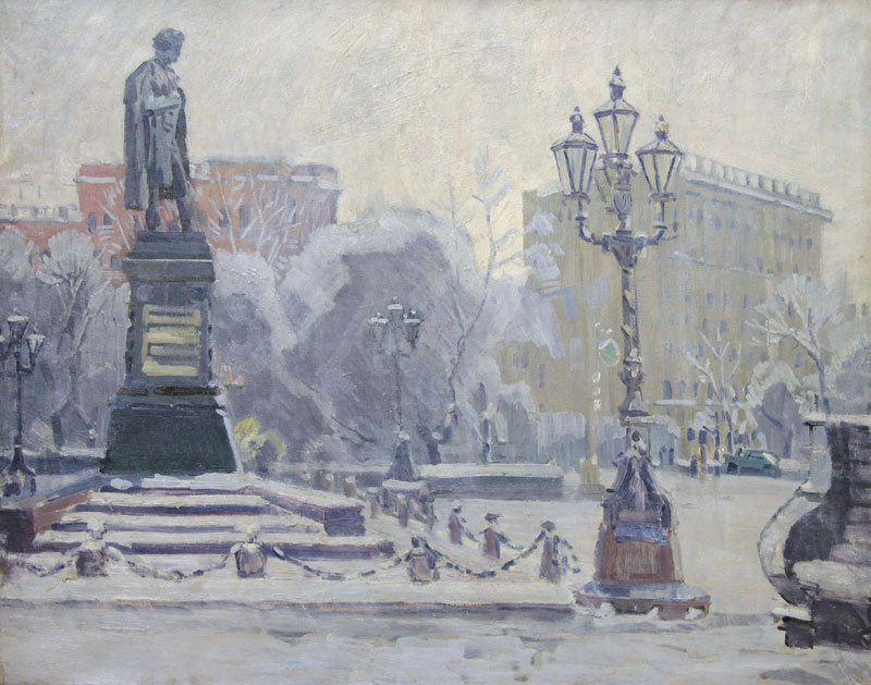 Памятник А.С. Пушкину в Москве.