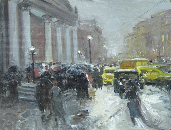 Moscow rain.