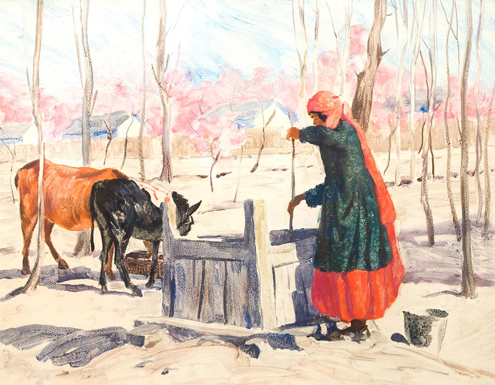 Water. Kazakhstan.