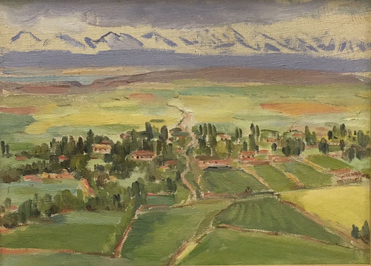 Картина Глинка В.Н. Имеретинская долина. 1937 г. Холст, масло.