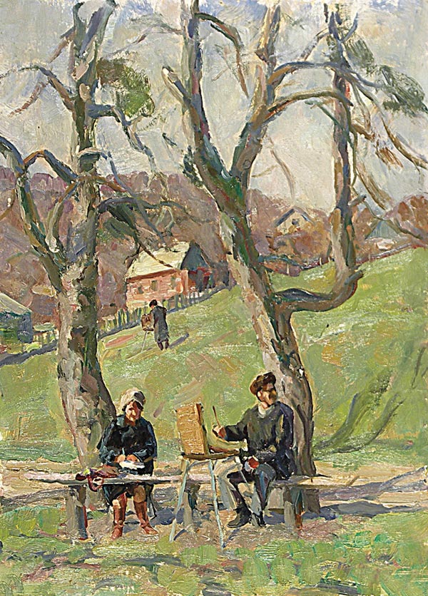 Artist Aristov.
