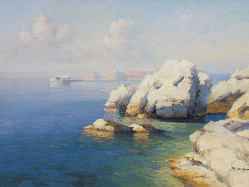 Морской пейзаж. Бухта.