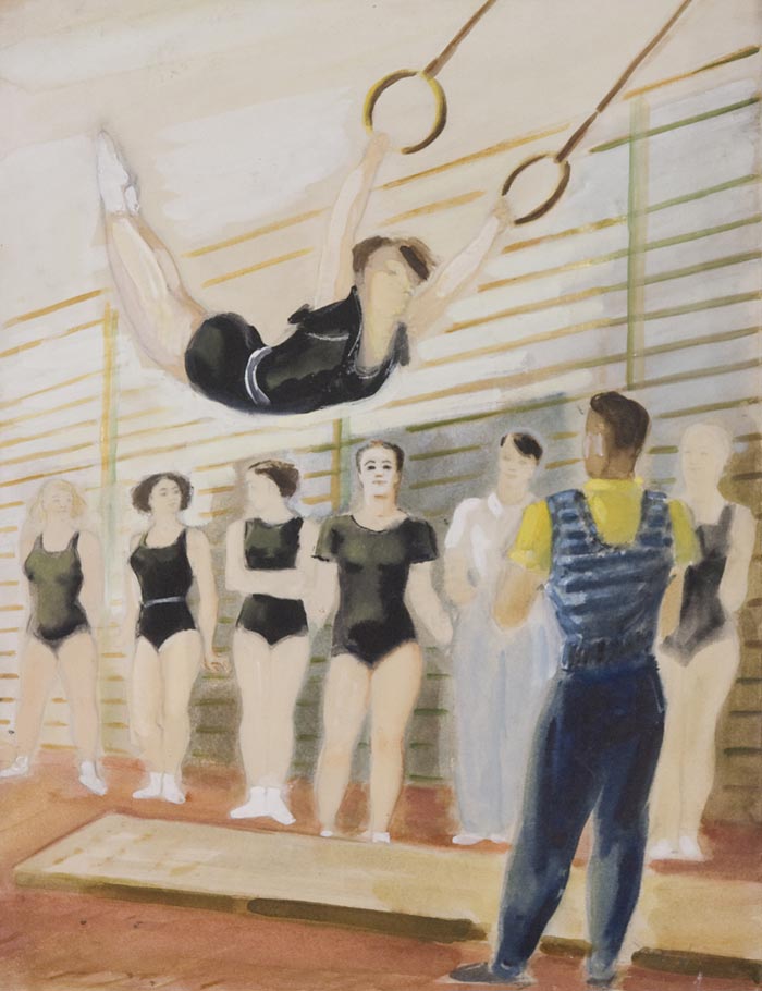 Gymnasts.