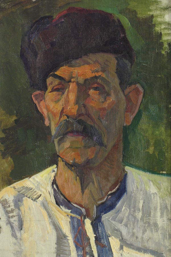Картина Вакс Б.И. Старик. 1965 г. Холст,масло