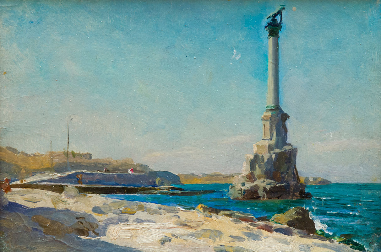 Севастополь. Памятник затопленным кораблям.