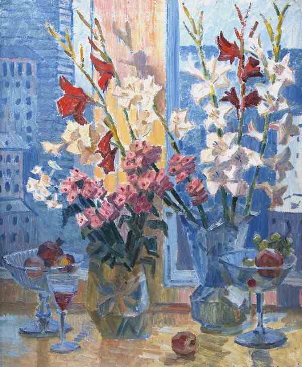 Флоксы.