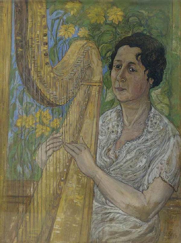Portrait of Olga Erdeli.