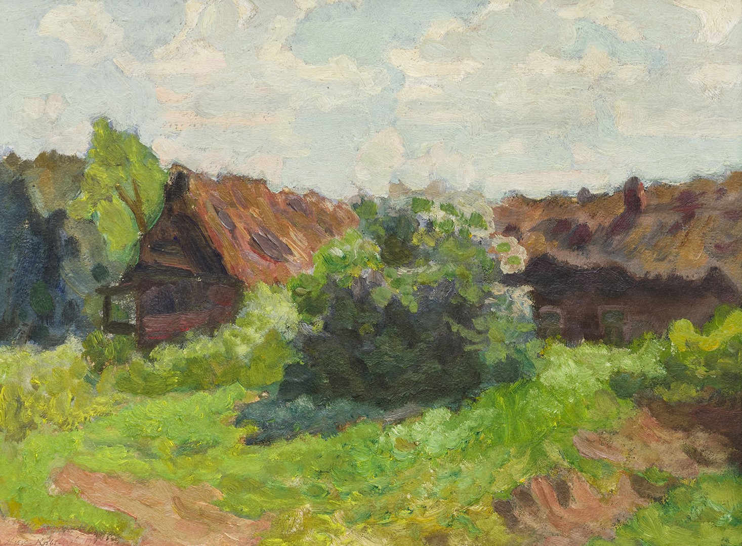 Летний день. Пейзаж.