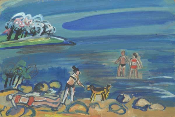 Bathers.