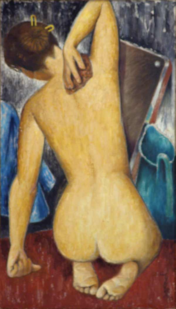 Картина Шендеров А.С. Ню (Обнаженная). 1960г. Холст, масло.