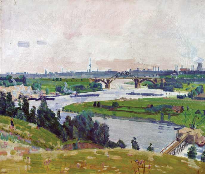 Москва-река.