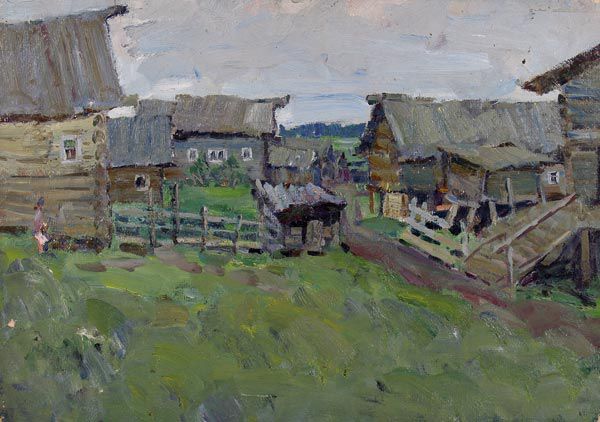 Northern village.