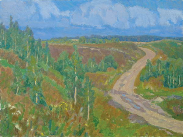 The road to the quarry.