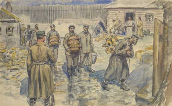 I.V. Dzhugashvili (Stalin) in prison.