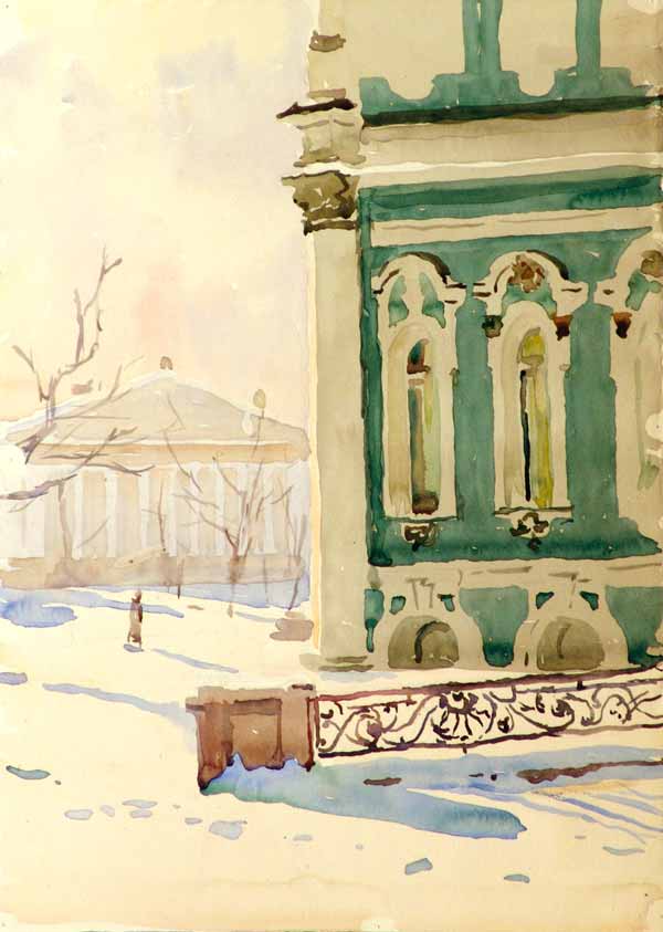 Ленинград. Зима.