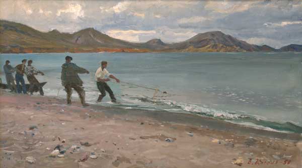 Fishermen in Koktebel.