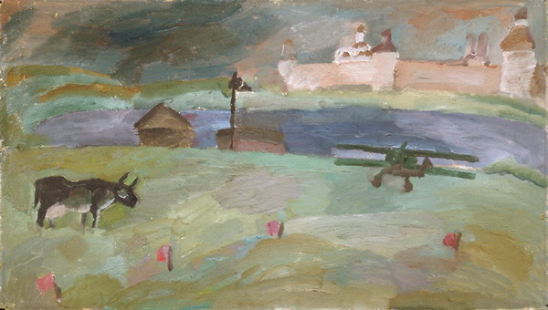Airfield in Kirillov.