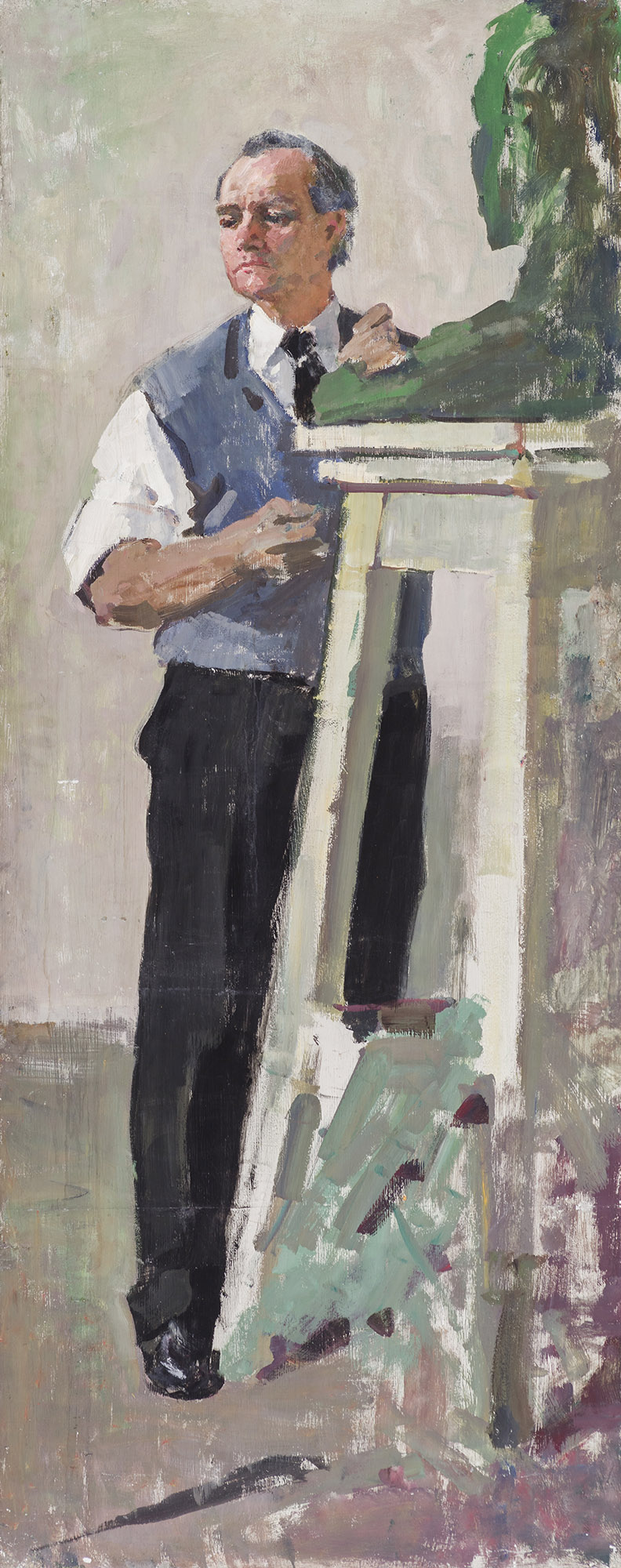 Portrait of People's Artist of the USSR, sculptor M.K. Anikushin.