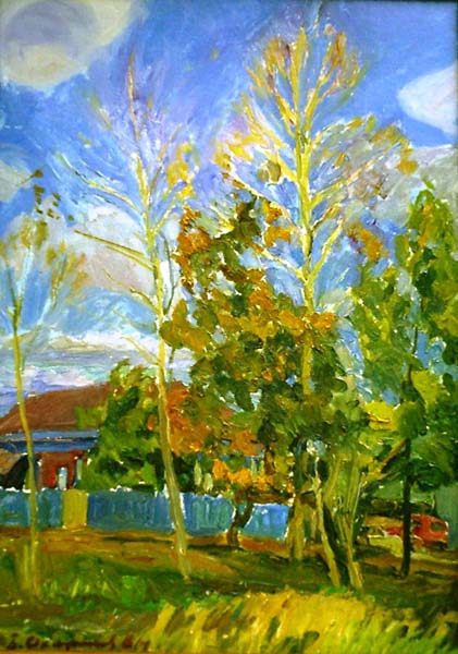 Осень. Ершовские выселки.